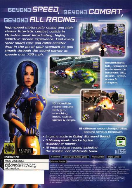 Xg3 Extreme G Racing - Sony PlayStation 2 (PS2) video game collectible - Main Image 2