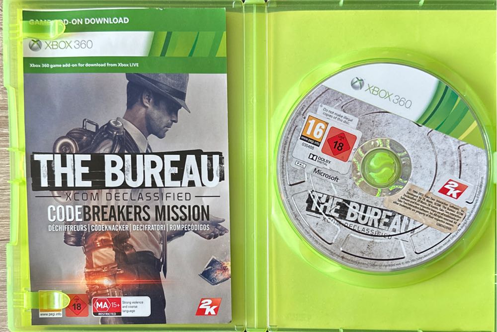 Bureau Xcom Declassified, The - Microsoft Xbox 360 (1) video game collectible [Barcode 5026555260343] - Main Image 3