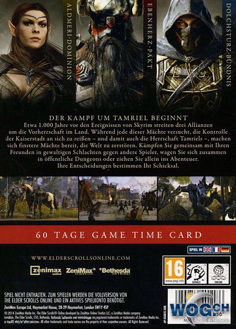 Elders Scrolls Online - Microsoft Xbox One (ZeniMax Media) video game collectible - Main Image 2