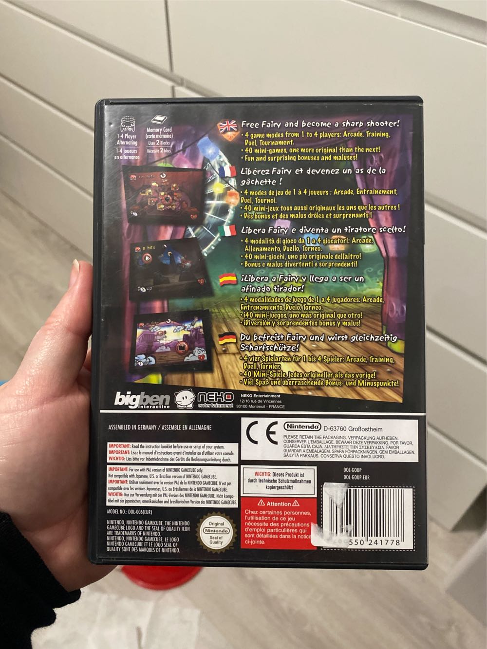 Cocoto Funfair - Nintendo GameCube video game collectible [Barcode 3499550241778] - Main Image 2