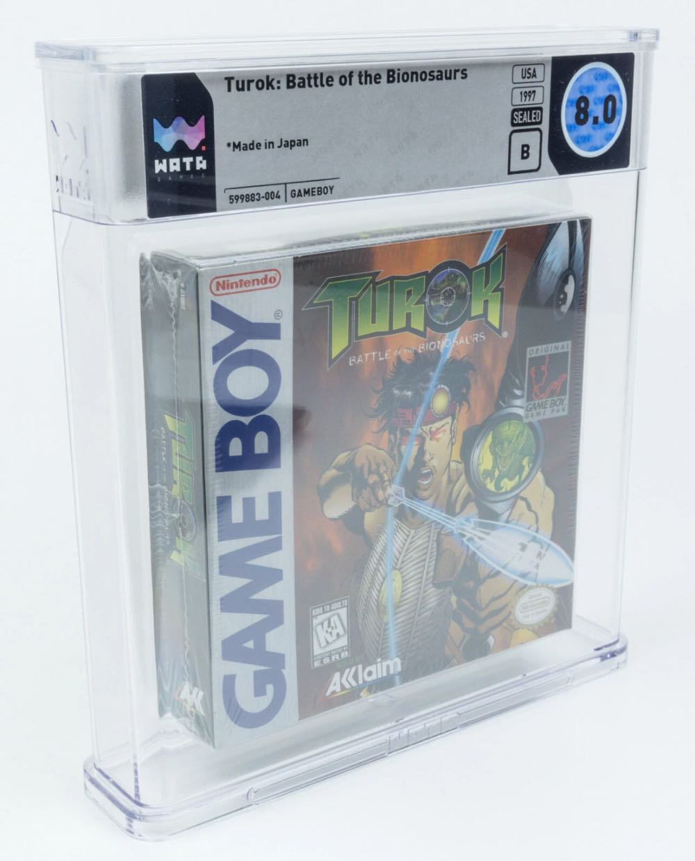 Turok: Battle of the Bionosaurs - Nintendo Game Boy (Acclaim Entertainment) video game collectible - Main Image 3
