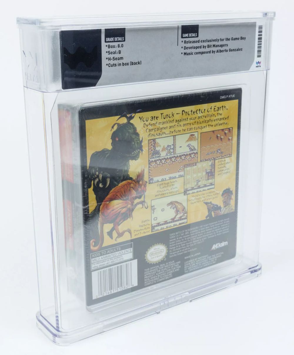 Turok: Battle of the Bionosaurs - Nintendo Game Boy (Acclaim Entertainment) video game collectible - Main Image 4