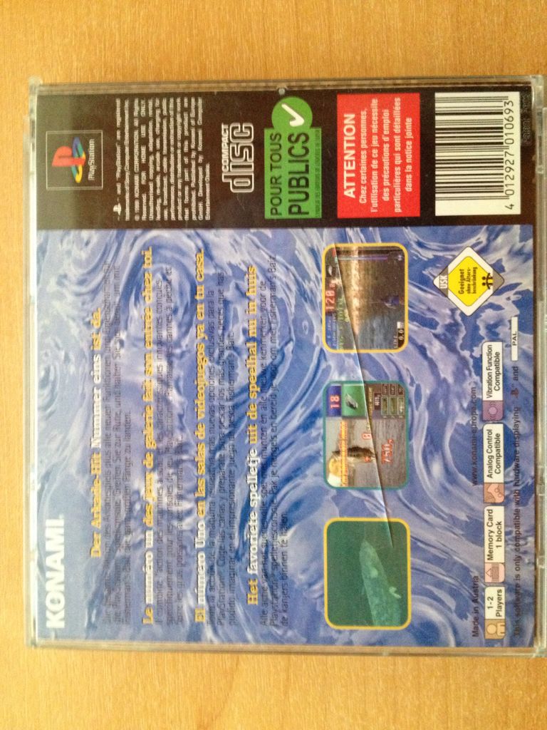 Fisherman’s Bait Bass Challenge - Sony PlayStation video game collectible [Barcode 4012927010693] - Main Image 2