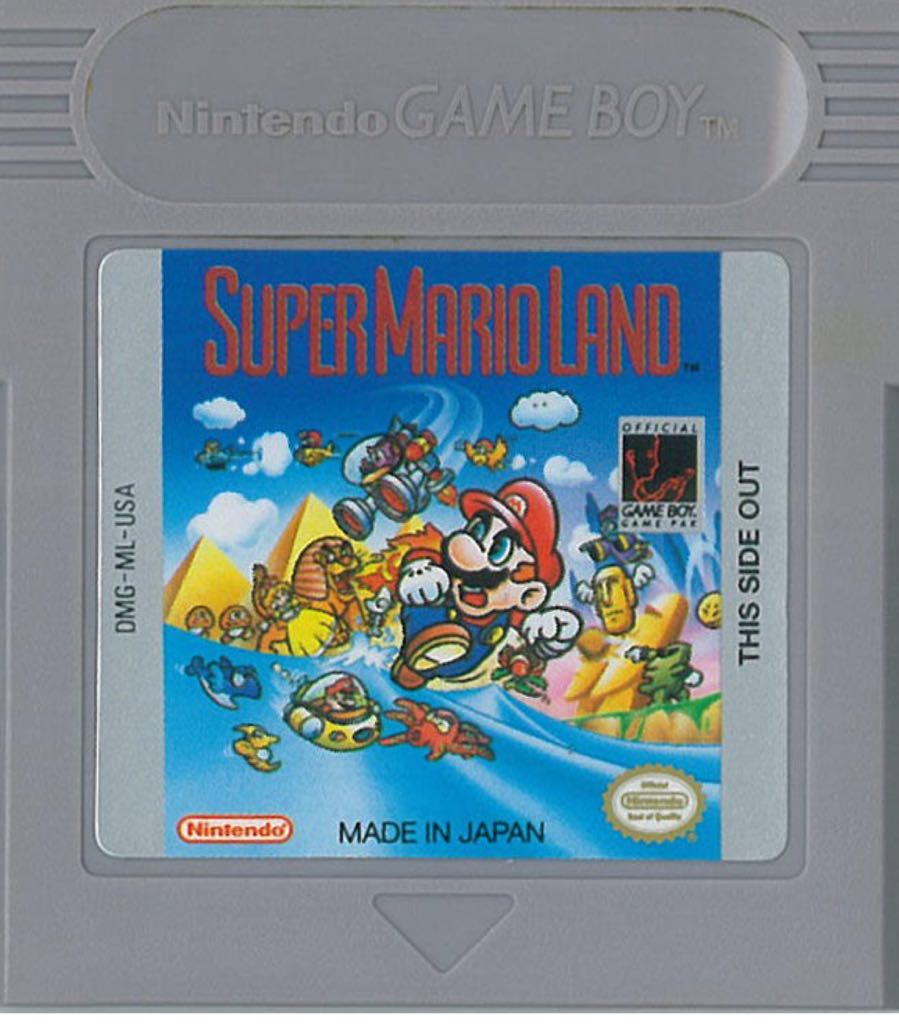 Super Marioland - Nintendo Game Boy video game collectible - Main Image 1