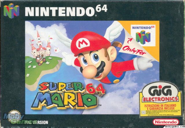 Mario 64 - Nintendo 64 (N64) video game collectible - Main Image 1