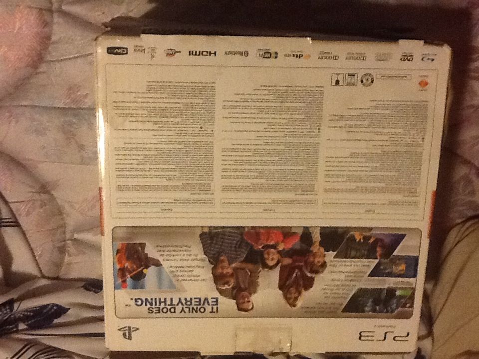 PS3 160GB - Sony PlayStation 3 (PS3) (Sony Computer Enterntainment) video game collectible [Barcode 711719842309] - Main Image 2