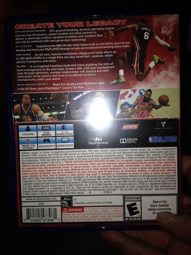 Nba2k14 - Sony PlayStation 4 (PS4) (2K) video game collectible - Main Image 2