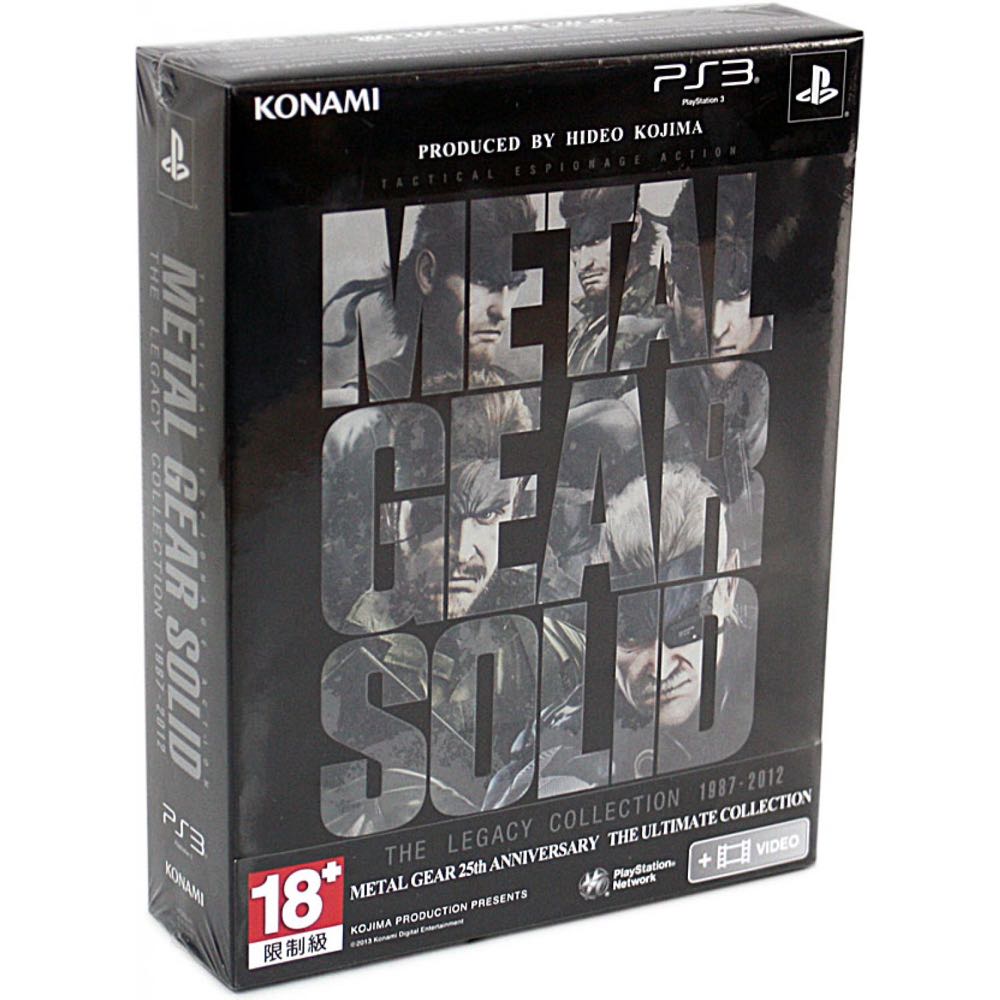 Metal Gear Solid The Legacy Collection - Sony PlayStation 3 (PS3) (Konami - 1) video game collectible [Barcode 083717202721] - Main Image 3
