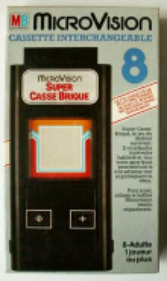 Super Casse Briques - Microvision video game collectible - Main Image 1