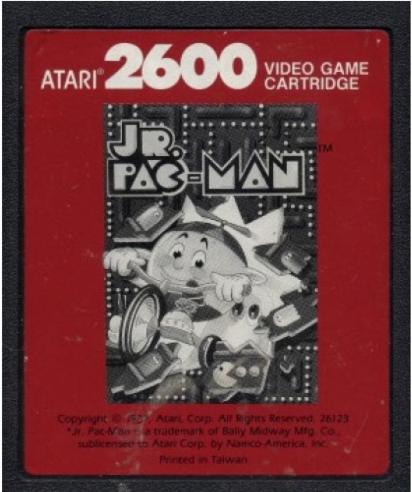 Jr. Pac Man - Atari 2600 (Atari) video game collectible - Main Image 2