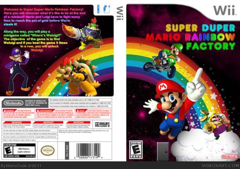 Super Mario Rainbow Factory  video game collectible - Main Image 1
