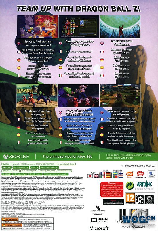 Dragon Ball Z: Battle Of Z - Microsoft Xbox 360 video game collectible - Main Image 2