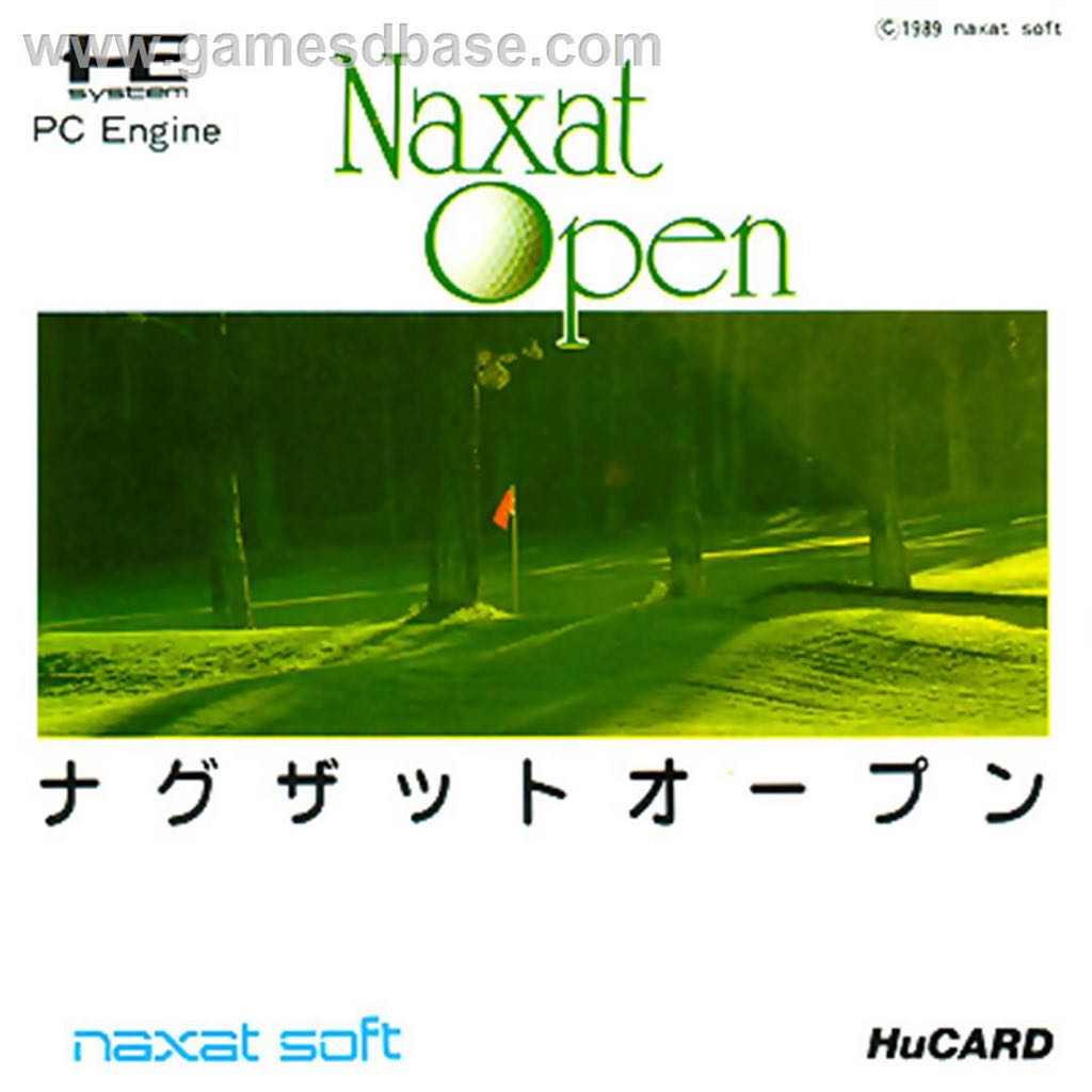 Naxat Open - PC Engine video game collectible - Main Image 1