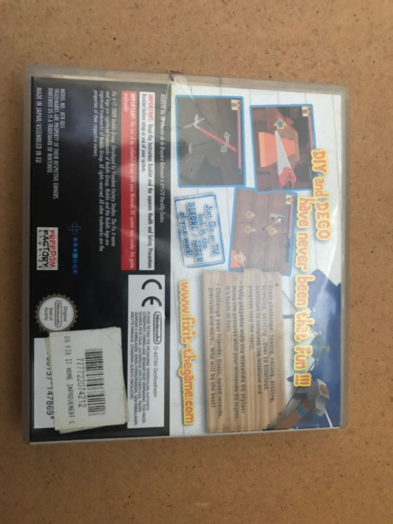 Fix It - Nintendo Wii (Nobilis - 1-2) video game collectible [Barcode 3760137147876] - Main Image 2