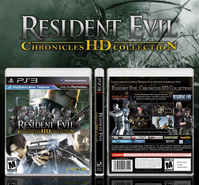 Resident Evil: Chronicles HD Collection - Sony PlayStation Network (PSN) video game collectible - Main Image 1