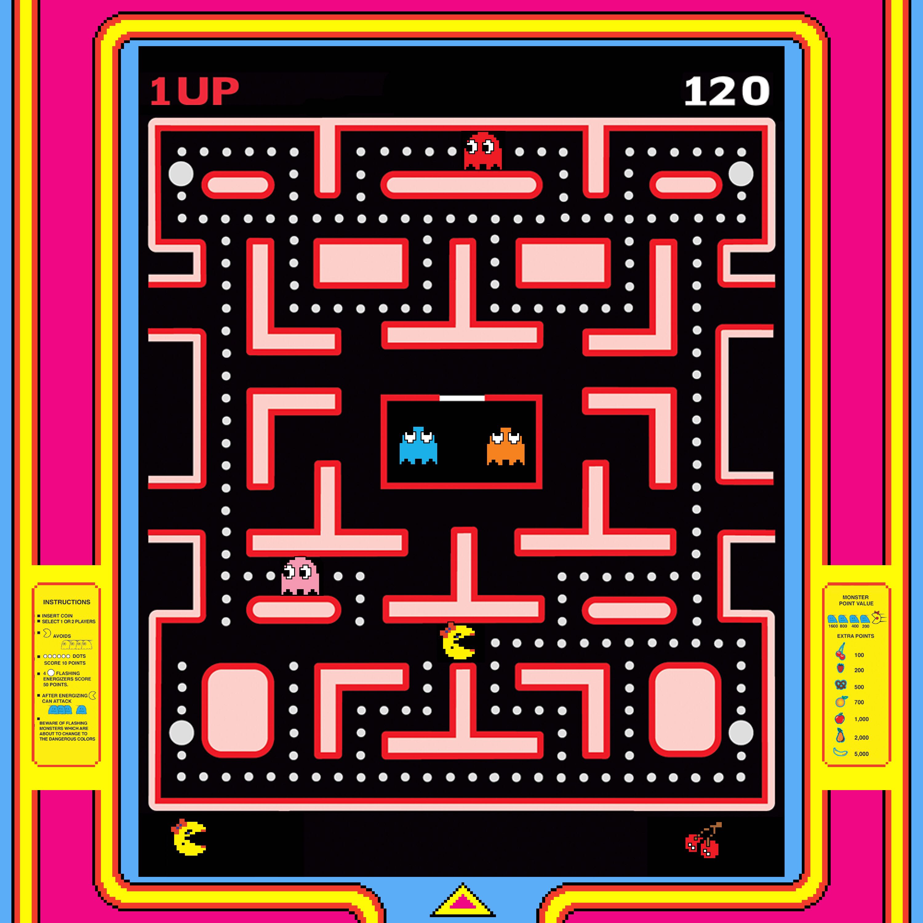 Ms Pac-man (Namco Museum) - Microsoft Xbox 360 (Namco) video game collectible - Main Image 3