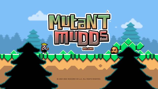 Mutant Mudds Deluxe - Nintendo Wii U Virtual Console video game collectible - Main Image 1