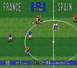 90 Minutes European Prime Goal - Nintendo Super Nintendo Entertainment System (SNES) (Namco Ocean software) video game collectible - Main Image 2
