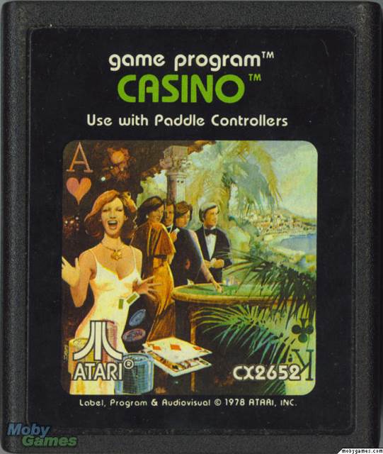 Casino 2600 - Atari 2600 video game collectible - Main Image 2