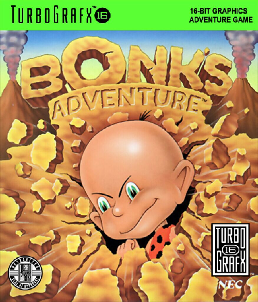 Bonk - NEC TurboGrafx-16 video game collectible - Main Image 1