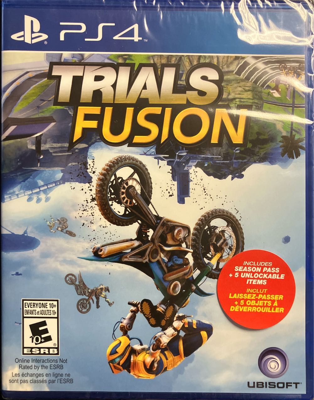 Trials Fusion - Sony PlayStation 4 (PS4) (Ubisoft - 1-4) video game collectible [Barcode 887256300197] - Main Image 3
