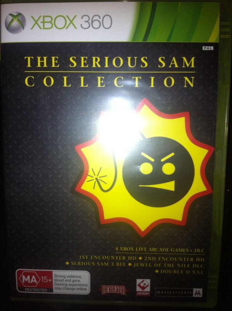 The Serious Sam Collection - Microsoft Xbox 360 (1) video game collectible [Barcode 5050740026810] - Main Image 1