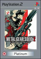 Metal Gear Solid 2 : Sons Of Liberty (platinum) - Sony PlayStation 2 (PS2) video game collectible - Main Image 1