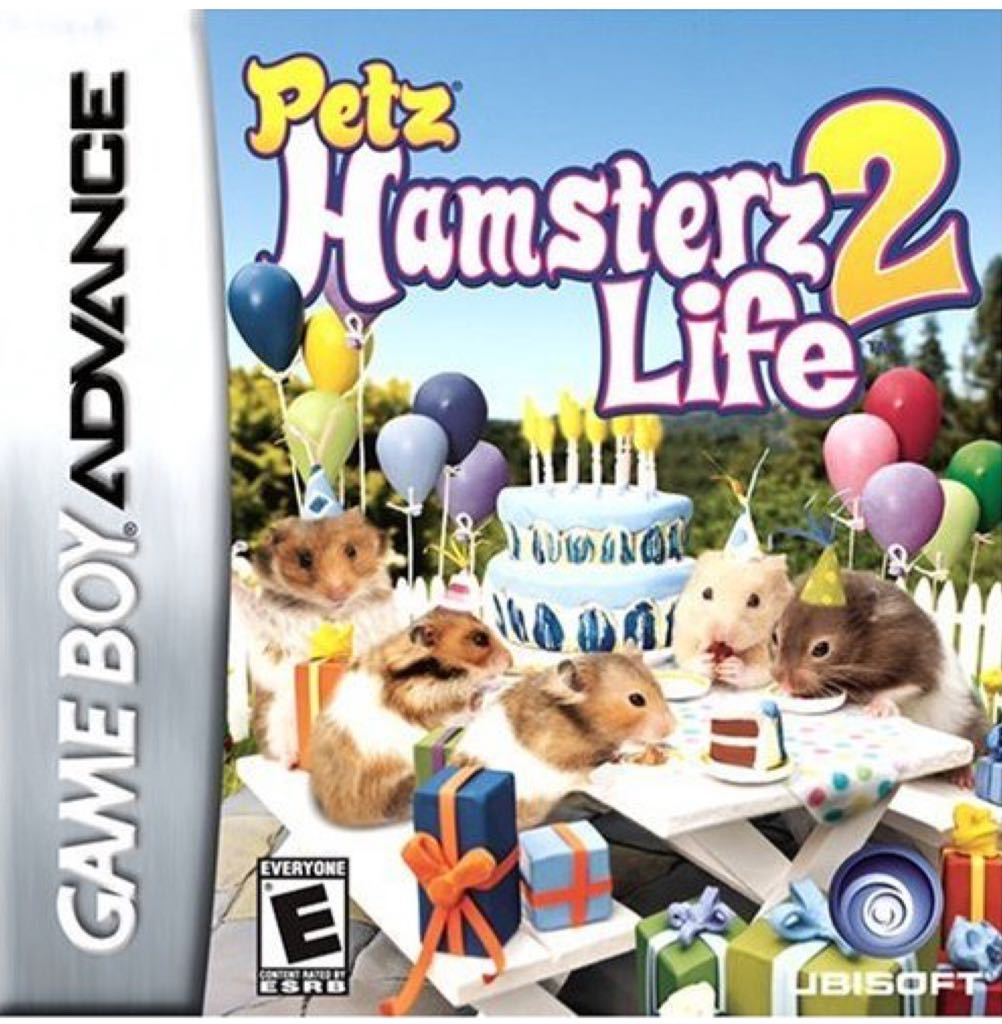 Petz Hamsterz Life 2 - Nintendo Game Boy Advance (GBA) video game collectible - Main Image 1