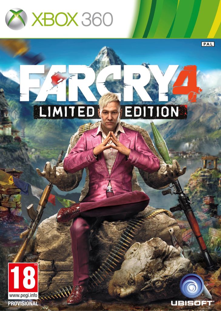 Far Cry 4 - Microsoft Xbox 360 (Ubisoft - 2) video game collectible [Barcode 3307215794234] - Main Image 1