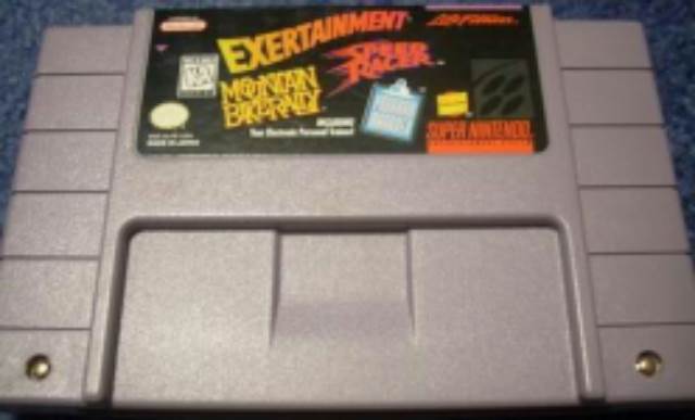 Exertainment Mountain Bike Rally/Speed Racer - Nintendo Super Nintendo Entertainment System (SNES) video game collectible - Main Image 2