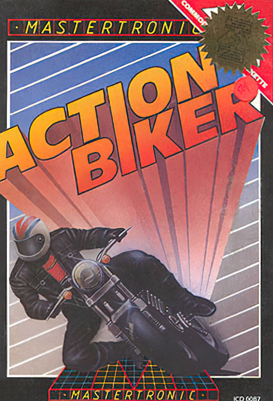 Action Biker - Commodore 64 (Mastertronic - 1) video game collectible - Main Image 2