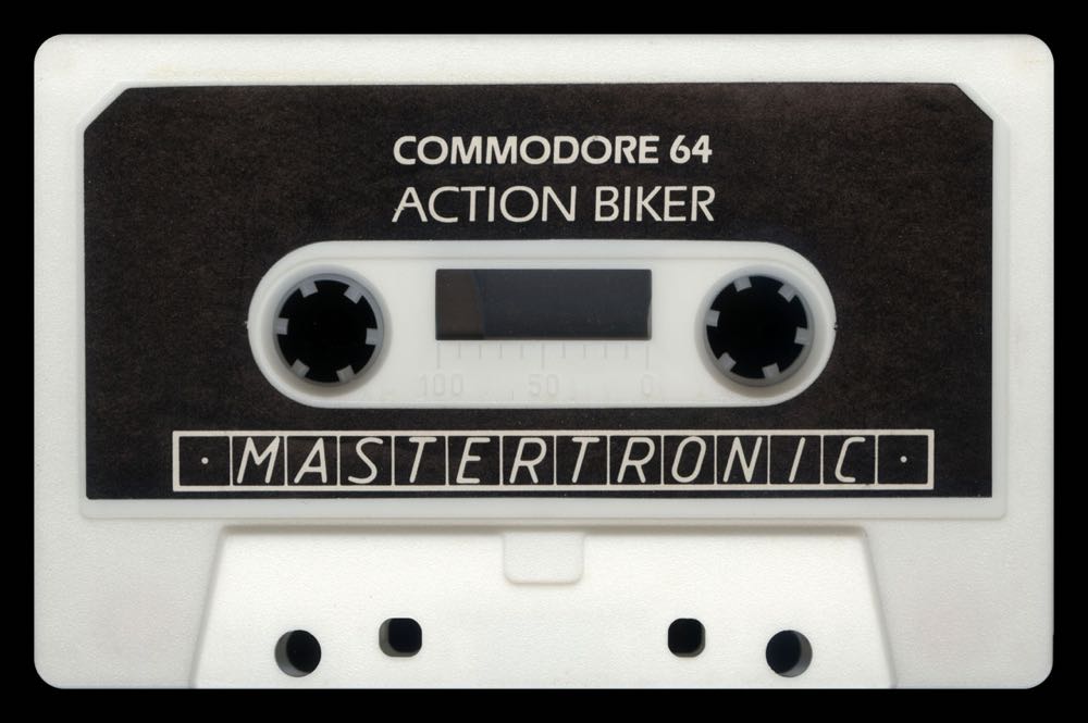 Action Biker - Commodore 64 (Mastertronic - 1) video game collectible - Main Image 3