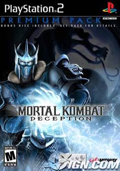 Mortal Kombat Deception Premium Pack Sub-Zero Edition - Sony PlayStation 2 (PS2) video game collectible - Main Image 1