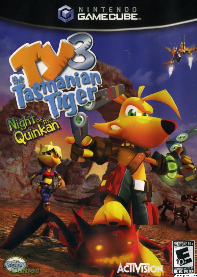 Ty The Tasmanian Tiger 3: Night Of The Quinkan - Nintendo GameCube video game collectible - Main Image 1