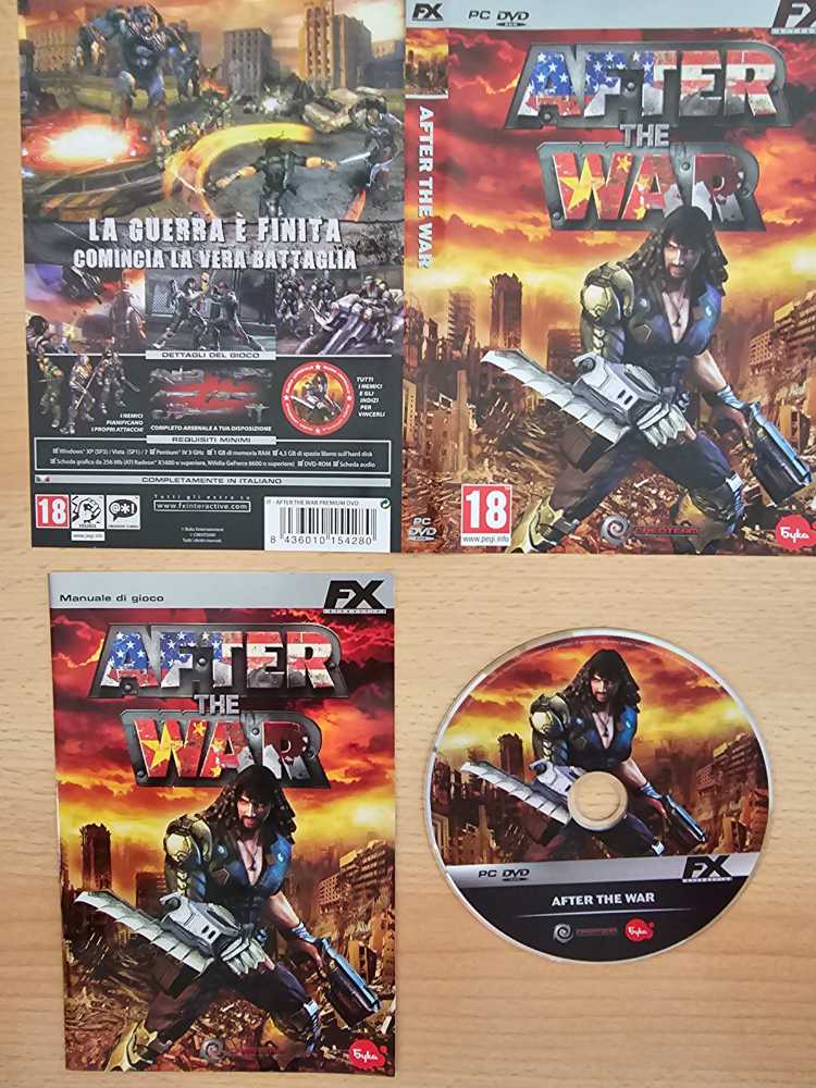 After The War - PC (FX Interactive) video game collectible [Barcode 8436010154280] - Main Image 2