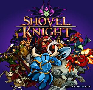 Shovel Knight - Nintendo Wii U Virtual Console video game collectible - Main Image 1