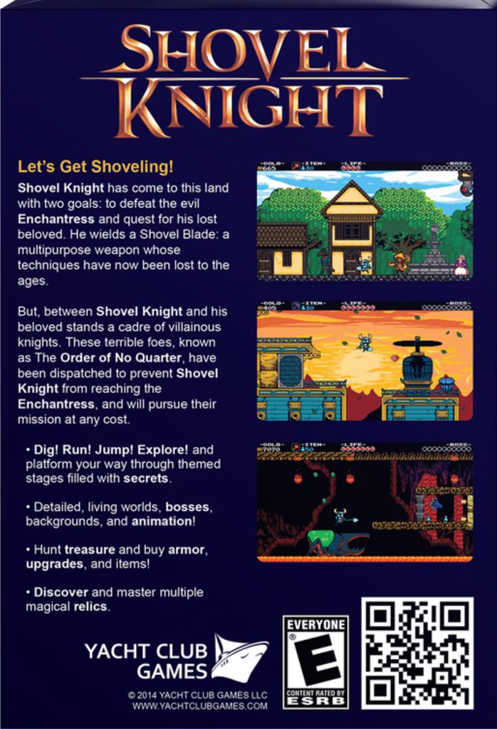 Shovel Knight - Sony PlayStation Vita (PS Vita) (Yacht Club Games - 1-2) video game collectible - Main Image 2