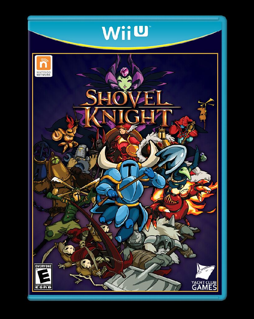 Shovel Knight - Nintendo Wii U (yach club games - 2) video game collectible - Main Image 1