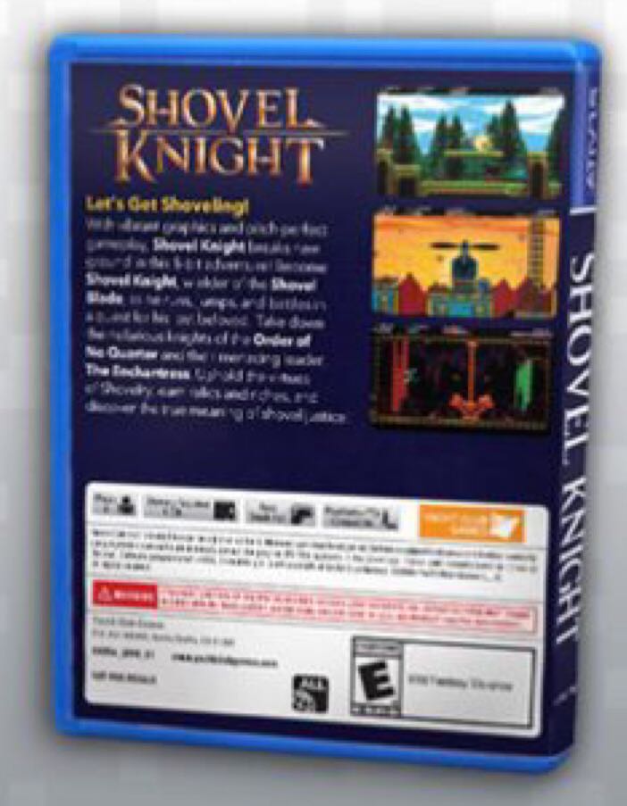 Shovel Knight - Sony PlayStation Vita (PS Vita) video game collectible - Main Image 2