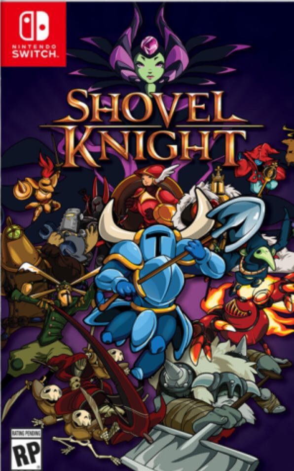 Shovel Knight - Nintendo Switch video game collectible - Main Image 1