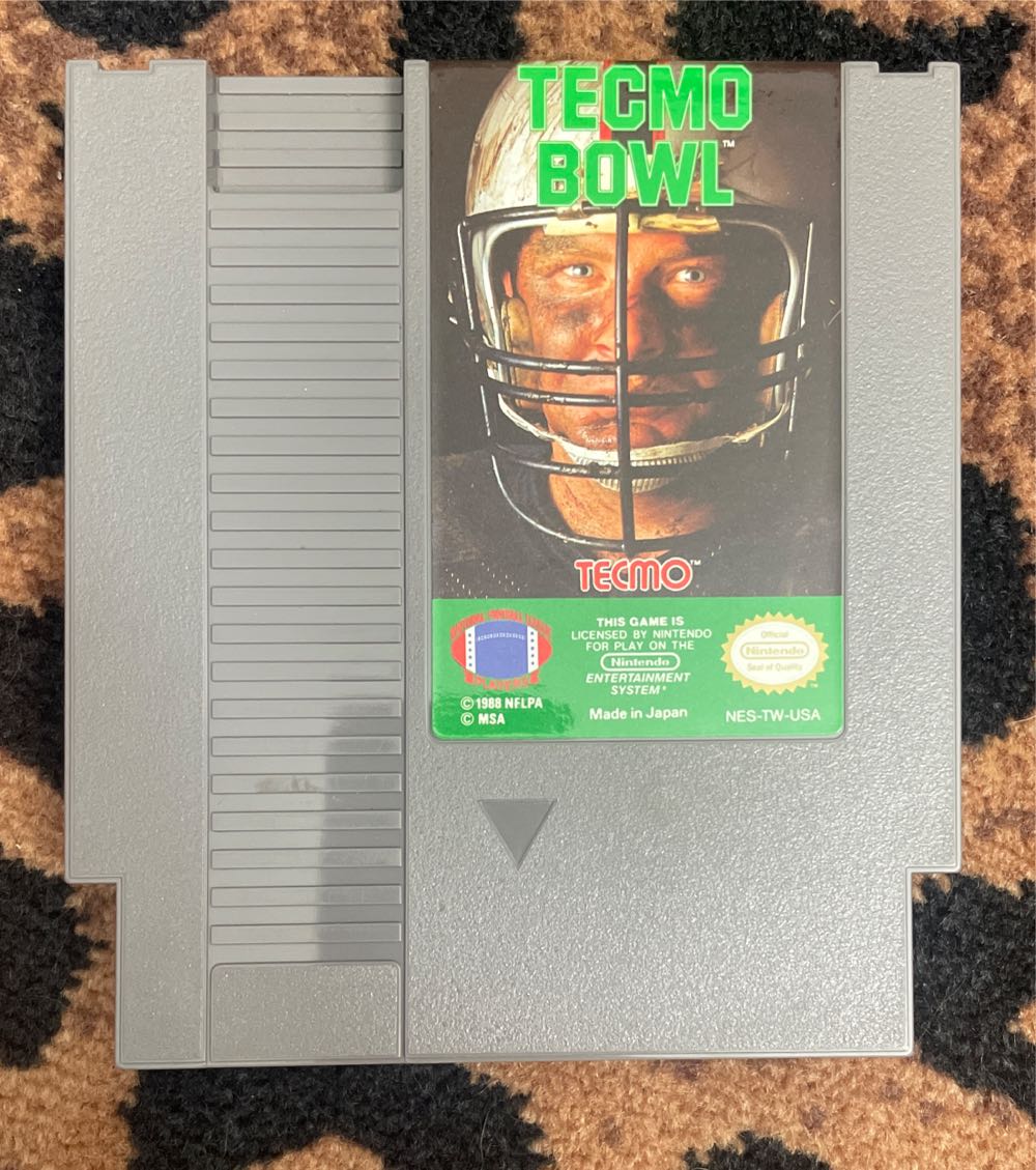 Techmo Bowl - Nintendo Entertainment System (NES) (Nintendo) video game collectible - Main Image 3