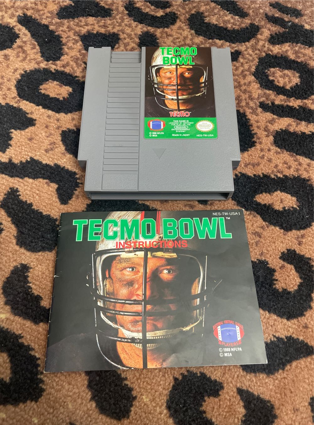Techmo Bowl - Nintendo Entertainment System (NES) (Nintendo) video game collectible - Main Image 4