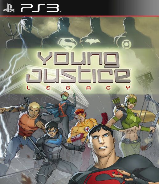 Young Justice: Legacy - Sony PlayStation 3 (PS3) video game collectible - Main Image 1