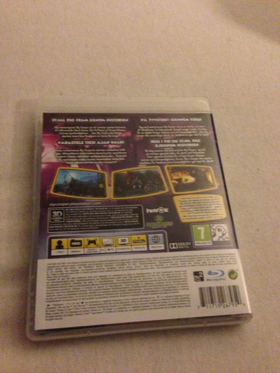 Sly Cooper: Thieves In Time - Sony PlayStation 3 (PS3) (SCEA - 1) video game collectible [Barcode 711719267959] - Main Image 2