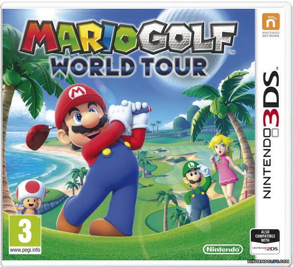 Mario Golf: World Tour - Nintendo 3DS (Nindendo) video game collectible - Main Image 1