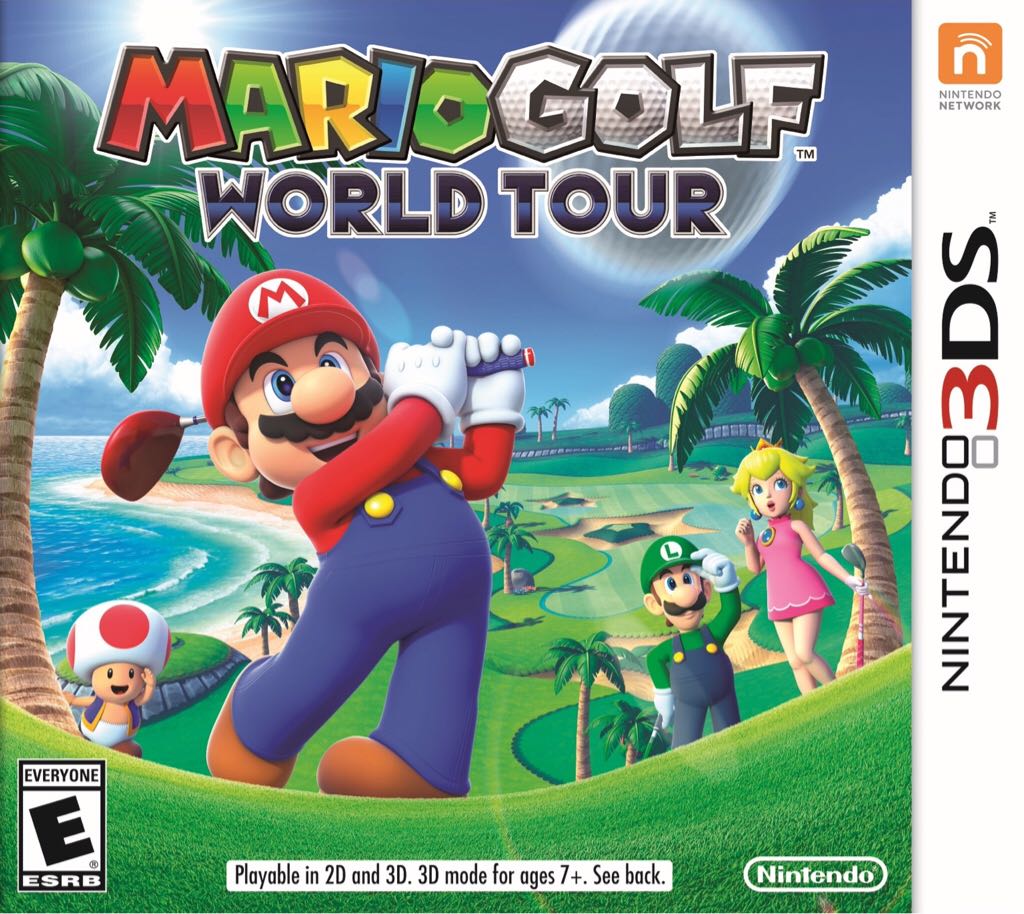 Mario Golf: World Tour - Nintendo 3DS video game collectible - Main Image 1