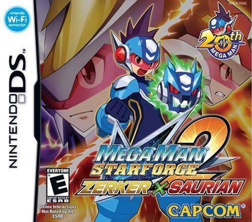 Megaman Starforce 2: Zerker X Saurian  video game collectible - Main Image 1