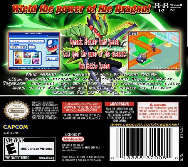 Megaman Starforce: Dragon - Nintendo DS video game collectible - Main Image 2