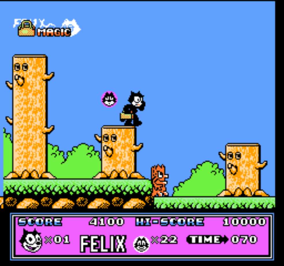Felix The Cat - Nintendo Entertainment System (NES) (Hudson Soft) video game collectible - Main Image 4