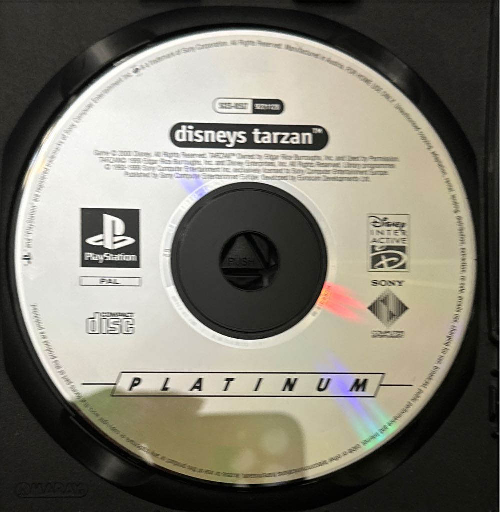 Tarzan - Sony PlayStation (1) video game collectible [Barcode 711719221128] - Main Image 3